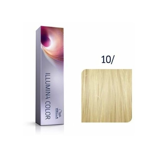 Wella, Крем-краска Illumina Color 10/ Яркий блонд, 60мл