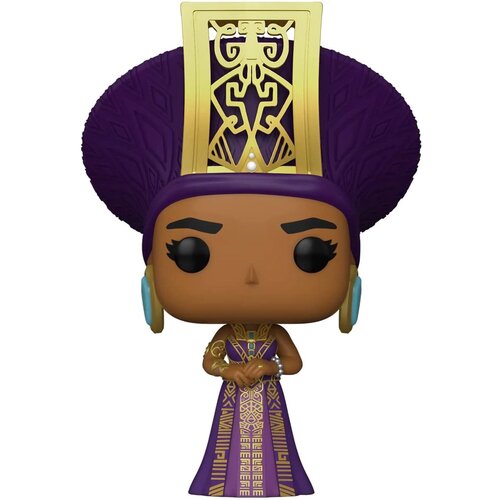 фигурка funko pop bobble marvel black panther wakanda forever attuma 63940 10 см Фигурка Funko POP! Bobble Marvel Black Panther Wakanda Forever Queen Ramonda (1099) 63945