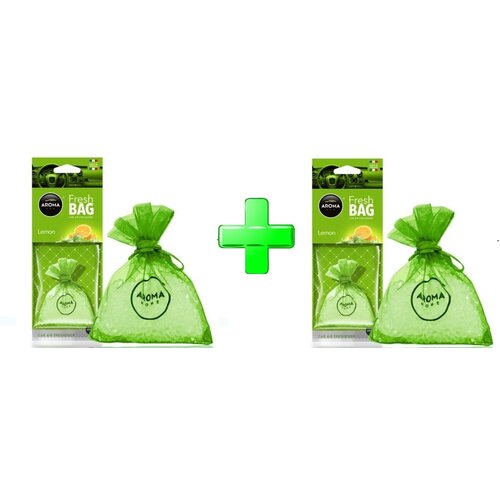 Ароматизатор автомобильный Fresh Bag, Lemon 2шт