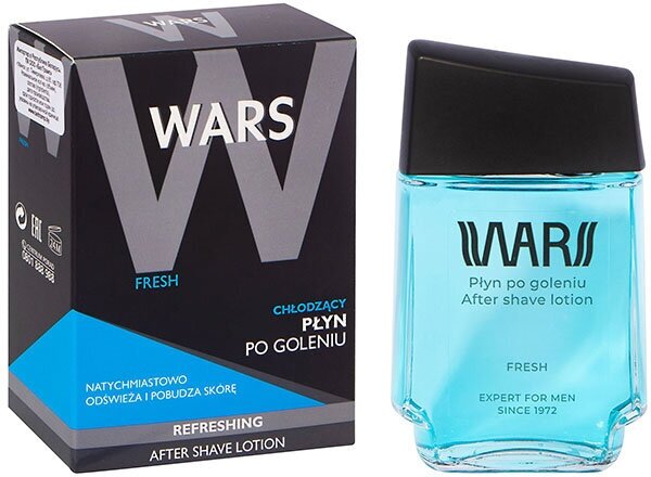 Wars Мужской Fresh Wars Лосьон после бритья (after-shave lotion) 90мл