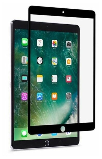 Защитное стекло для Apple iPad (2019/2020/2021) 10.2 Full Screen Black