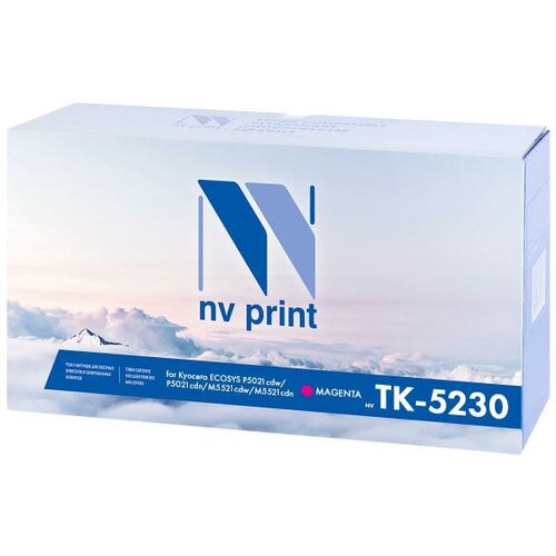 Картридж NV Print совместимый TK-5230 для Kyocera ECOSYS P5021cdw/ P5021cdn/ M5521cdw/ M5521cdn (пурпурный) {47930}