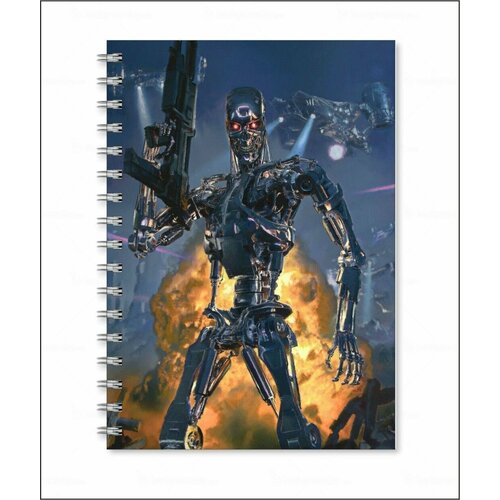 Тетрадь Терминатор - The Terminator № 8 футболка dream shirts фильмы джеймса кэмерона аватар чужой терминатор мужская черная l