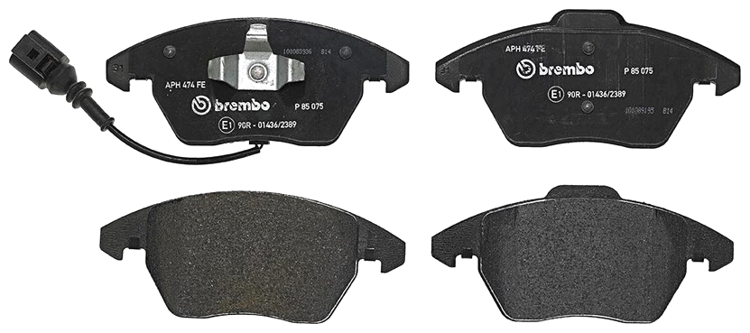 BREMBO P85075 (0252358720W / 05P866 / 096441) колодки тормозные перед. vag a3 Golf (Гольф) V Octavia (Октавия) Caddy