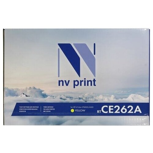 Картридж Nv-print CE262A картридж nv print ce262a для hp 11000 стр желтый