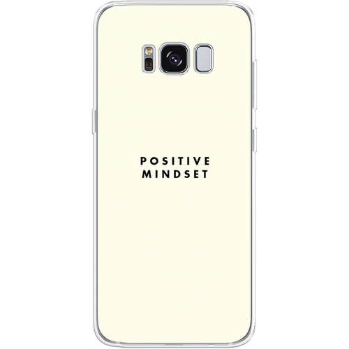Силиконовый чехол на Samsung Galaxy S8 / Самсунг Галакси С8 Позитивное мышление