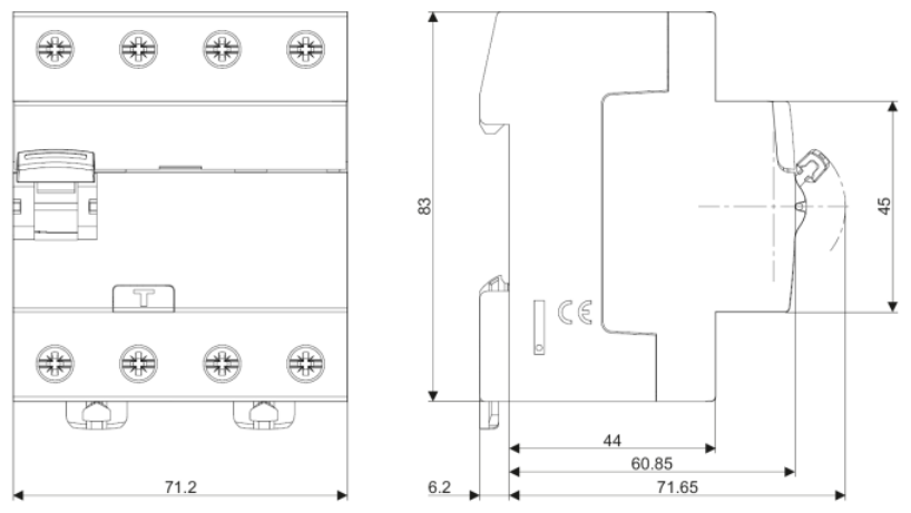 Устройство защитного отключения LEGRAND LR, 4р, 40 A, 30 мА, Арт.602147 - фотография № 13