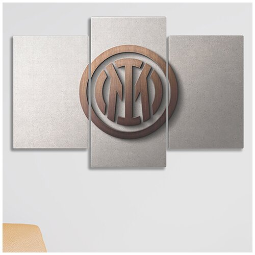 Модульная картина ФК Интер 90х60см