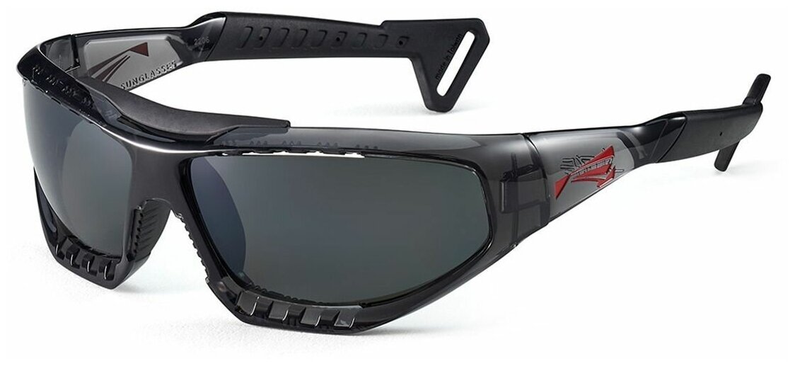 Солнцезащитные очки LiP Sunglasses  LiP Surge / Gloss Trans. Grey / Black / PC Polarized / Levanté Series Chroma Smoke