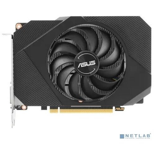 Asus Видеокарта ASUS GeForce GTX1630 4Gb GDDR6 64bit DVI HDMI DP HDCP PH-GTX1630-4G-EVO 2431800₽