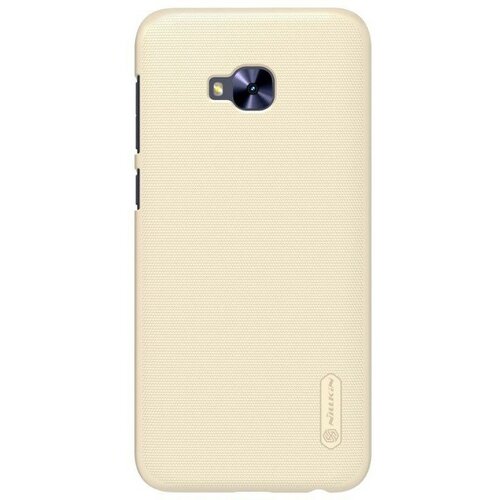 Накладка пластиковая Nillkin Frosted Shield для Asus Zenfone 4 Selfie Pro ZD552KL золотая накладка пластиковая nillkin frosted shield для asus zenfone 5 lite zc600kl золотая
