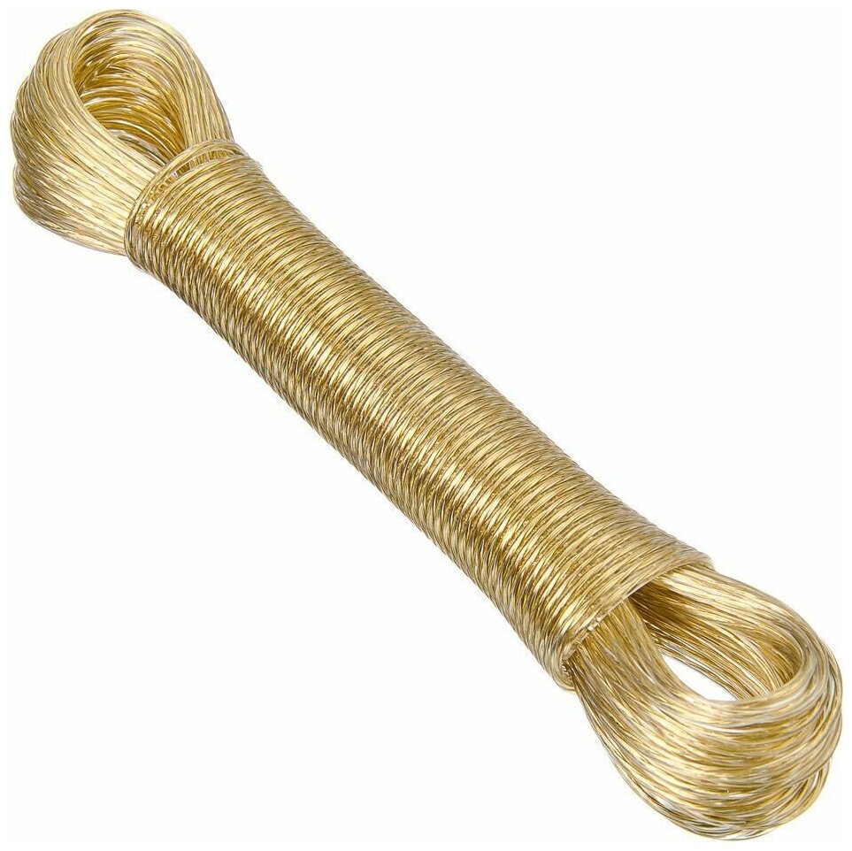 IBRICO / Веревка бельевая, с металлической жилой, 2 мм х 20 м