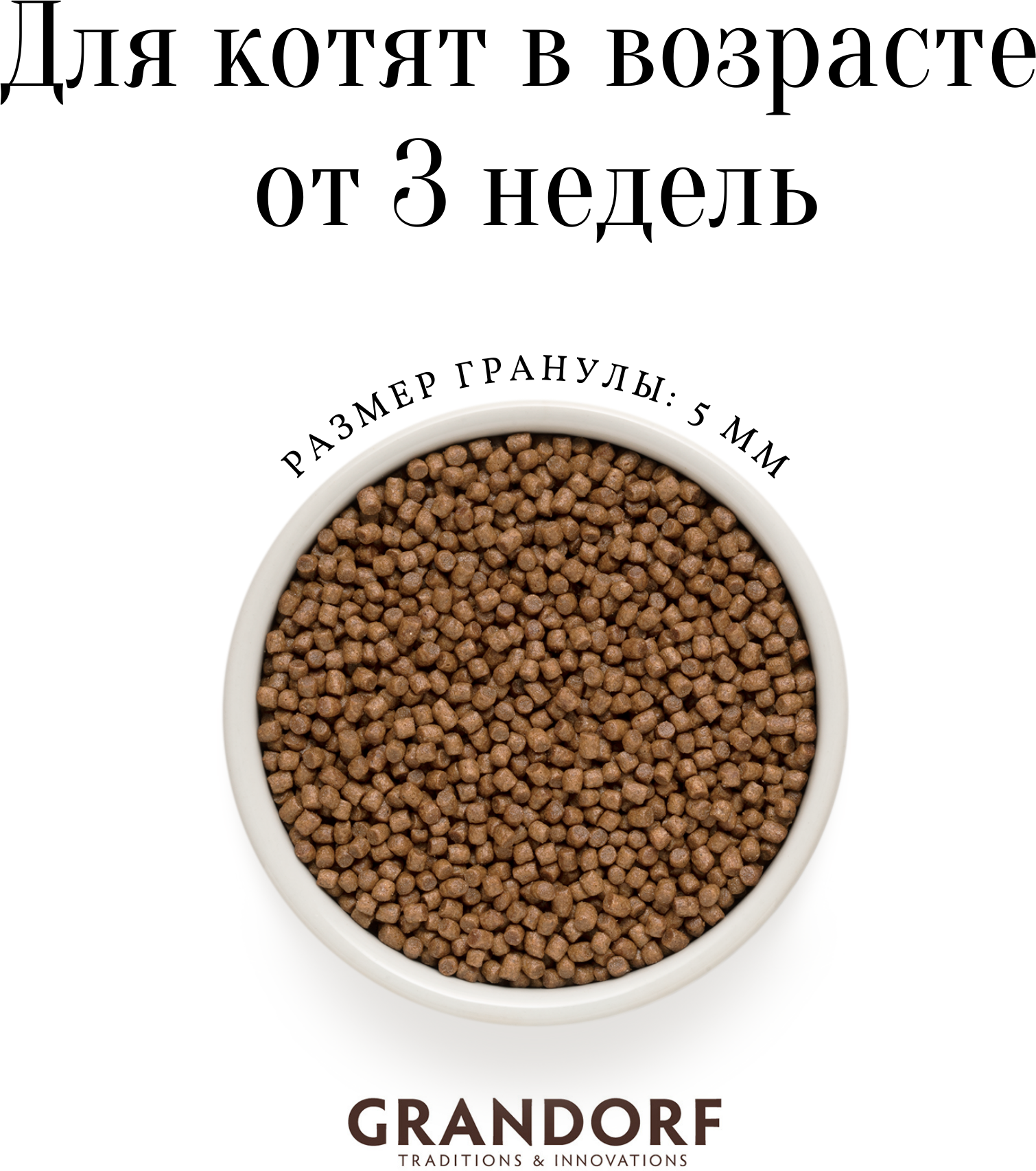 Grandorf низкозерновой корм для котят с ягненком и индейкой