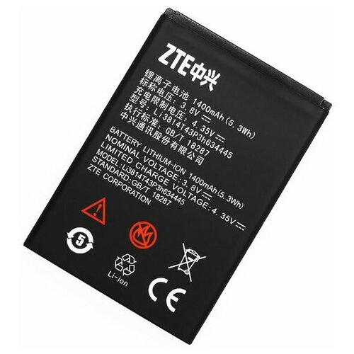 Аккумулятор для ZTE L110 / ЗТЕ (Li3814T43P3h634445) (VIXION) аккумулятор для zte blade l110 li3814t43p3h634445 1400mah