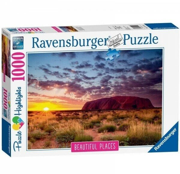 Пазл Ravensburger 1000 Айерс Рок Австралия, арт.15155