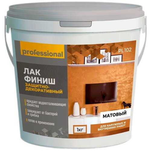 Professional PL102 бесцветный, матовая, 1 кг