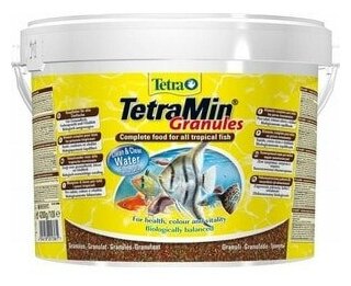 Корм для аквариумных рыб Tetra TetraMin Granules 10 л (гранулы) - фотография № 19