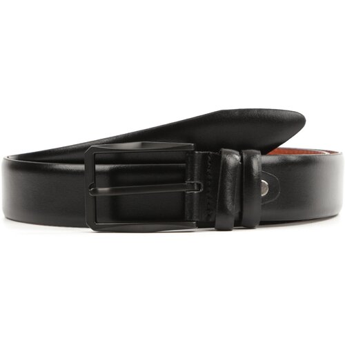 фото Ремень fabretti, натуральная кожа, металл, для мужчин, размер 120, длина 125 см., черный