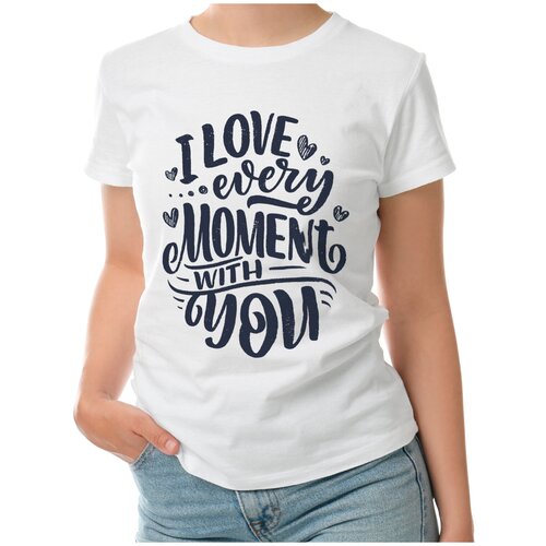 фото Футболка roly, размер s, белый