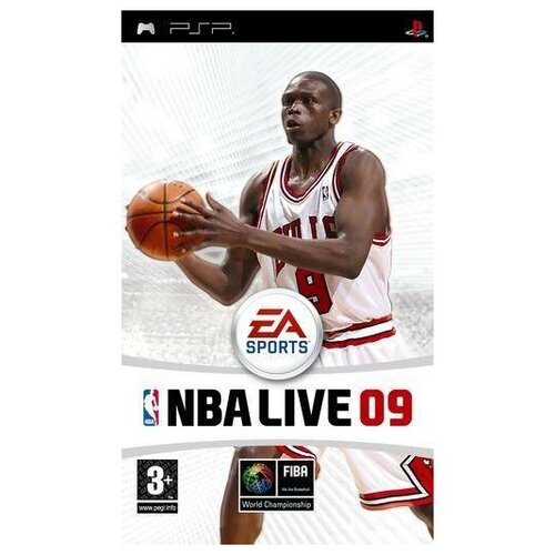 NBA Live 09 (PSP) английский язык