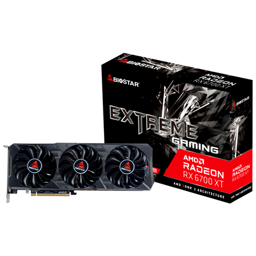 Видеокарта AMD Radeon RX 6700 XT Biostar 12Gb (VA67T6TML9)