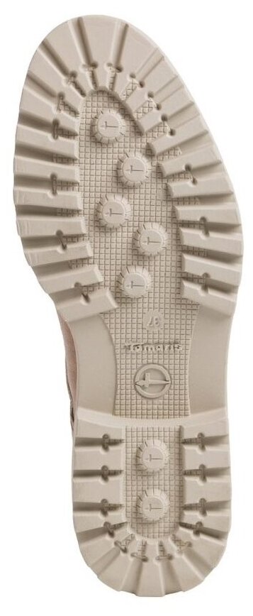 Полуботинки дерби Tamaris, размер 39, коричневый — фото 1