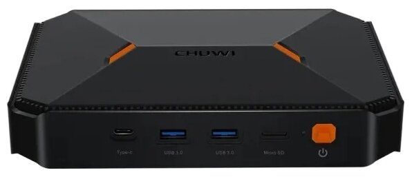 Неттоп CHUWI HeroBox (256G20908832) Intel Celeron N4500, 8 ГБ RAM, 256 ГБ SSD, Intel UHD Graphics 600, Windows 10 Home, чеpный