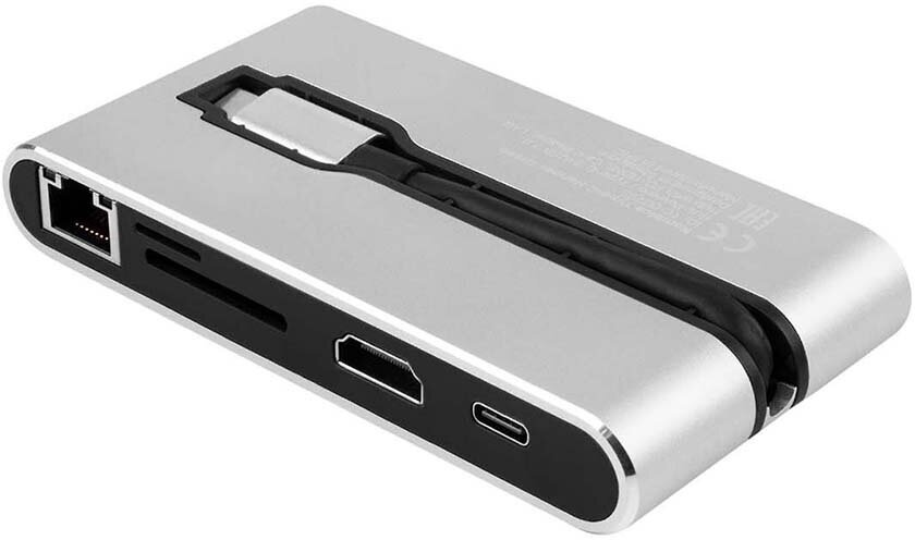 Хаб USB Rombica Type-C Hermes Black TC-00254