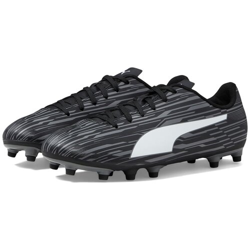 Детские бутсы PUMA RAPIDO III FG/AG Jr серый 4.5Y