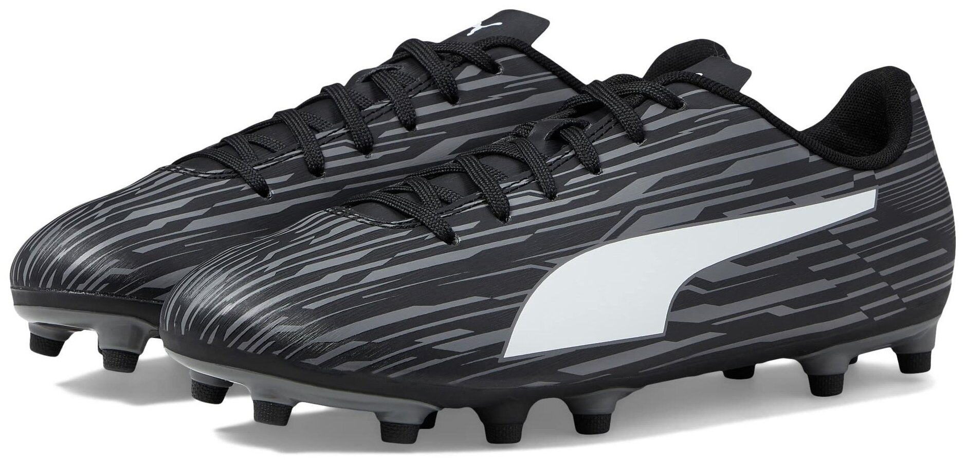 Бутсы PUMA, размер 4.5, черный