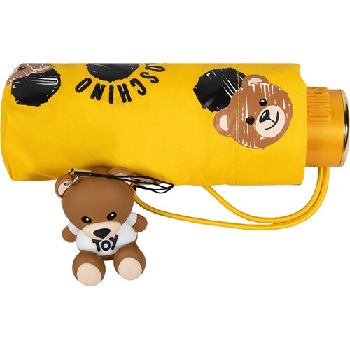 Зонт складной Moschino 8202-superminiU Pois and Bears Yellow