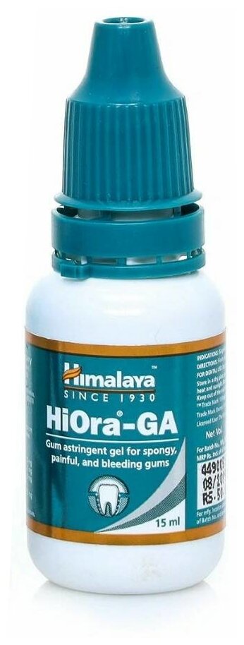 Гель Himalaya Herbals HiOra-GA, 30 г, 15 мл