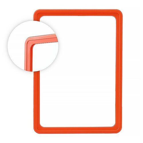 Рамка пластиковая PF (А5, Оранжевый, 104168-05А5)