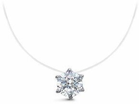 Колье Diamant online, серебро, 925 проба, фианит