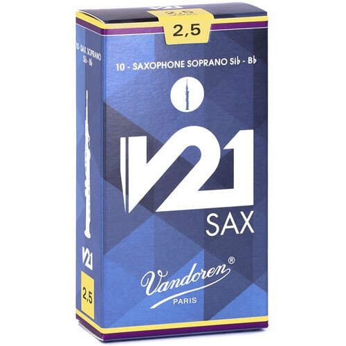 Трости для саксофона-сопрано Vandoren V21 SR8025 трость для саксофона сопрано vandoren sr8025