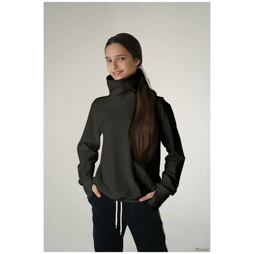 фото Джемпер (худи) для девочек, размер 170 mattiel'