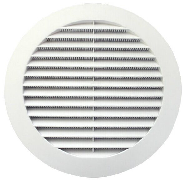 фото Решетка вентиляционная 12РКС D125 круглая с сеткой