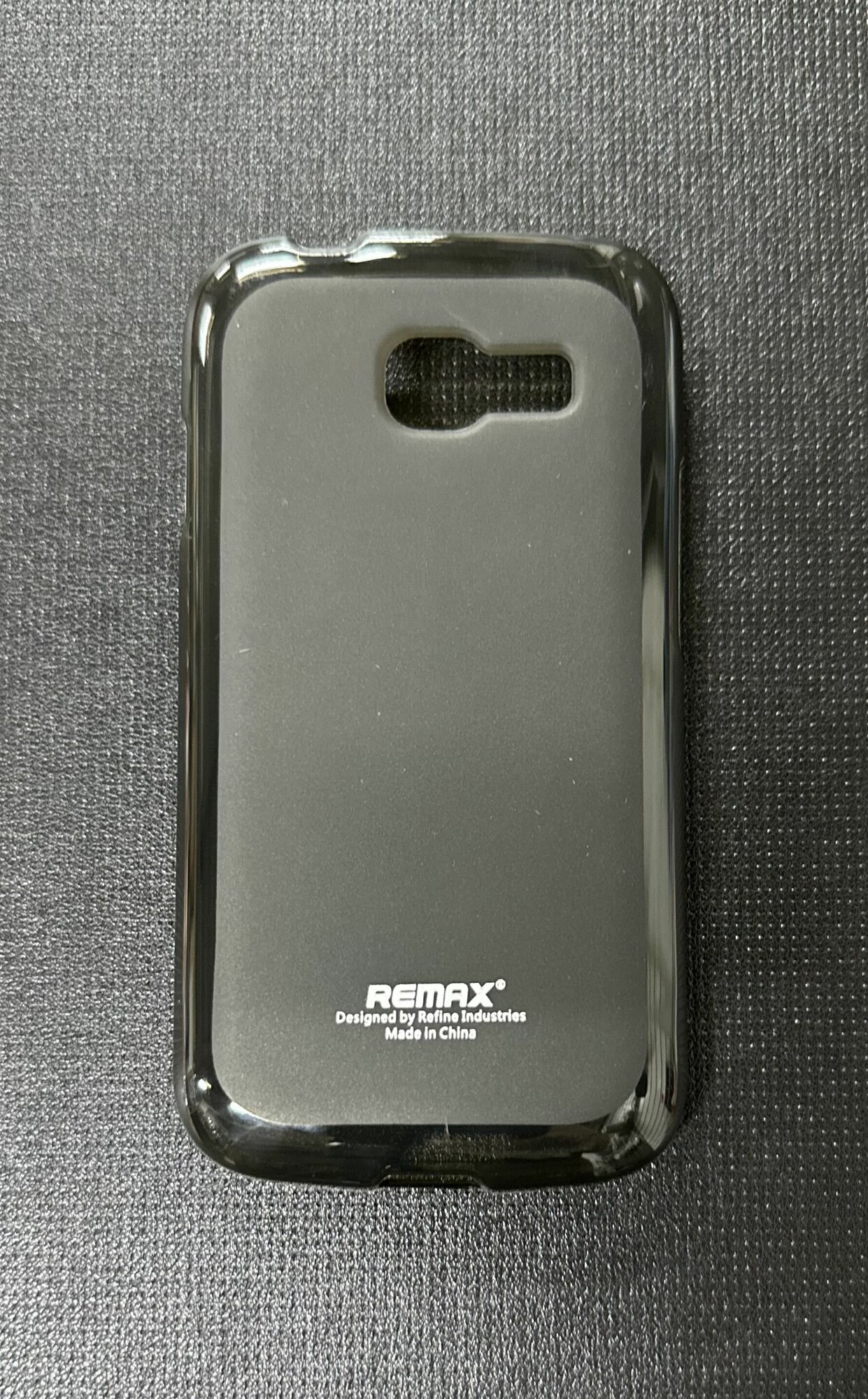 фото Чехол накладка силиконовая для Galaxy Star Plus GT-S7262 Remax черный-матовый+защитная пленка на экран в подарок