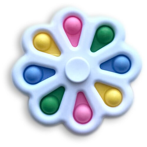 Игрушка-антистресс Поп Ит /Симпл-димпл /Спинер Вечная пупырка -брелок.
