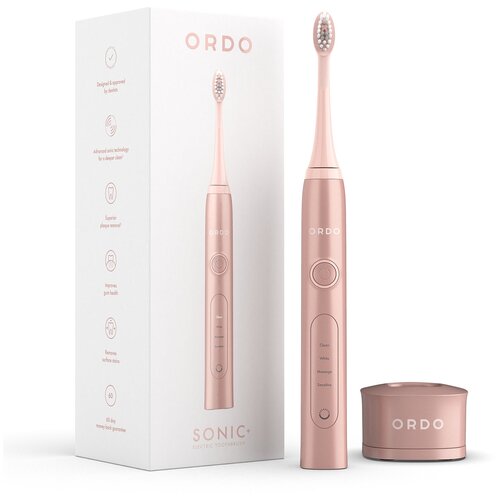Электрическая зубная щетка ORDO Sonic розовая 574000₽
