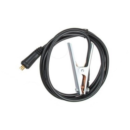 Зажим массы с кабелем 3м (500А, разъем 35-50)
