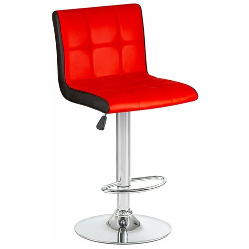 фото Барный стул олимп (красный с черным) твойстул