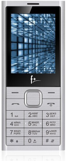 Мобильный телефон F+ B280 Серебристый