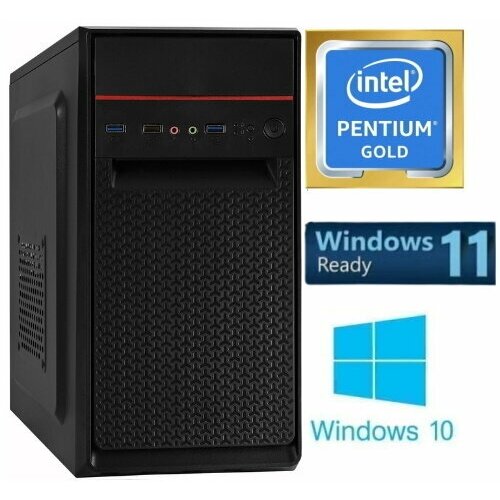 Компьютер для дома и офиса/Системный блок Intel Pentium Gold G5420 (16 ГБ / Intel UHD Graphics 610 / 120 ГБ / 1 ТБ / Да / ОС не установлена)