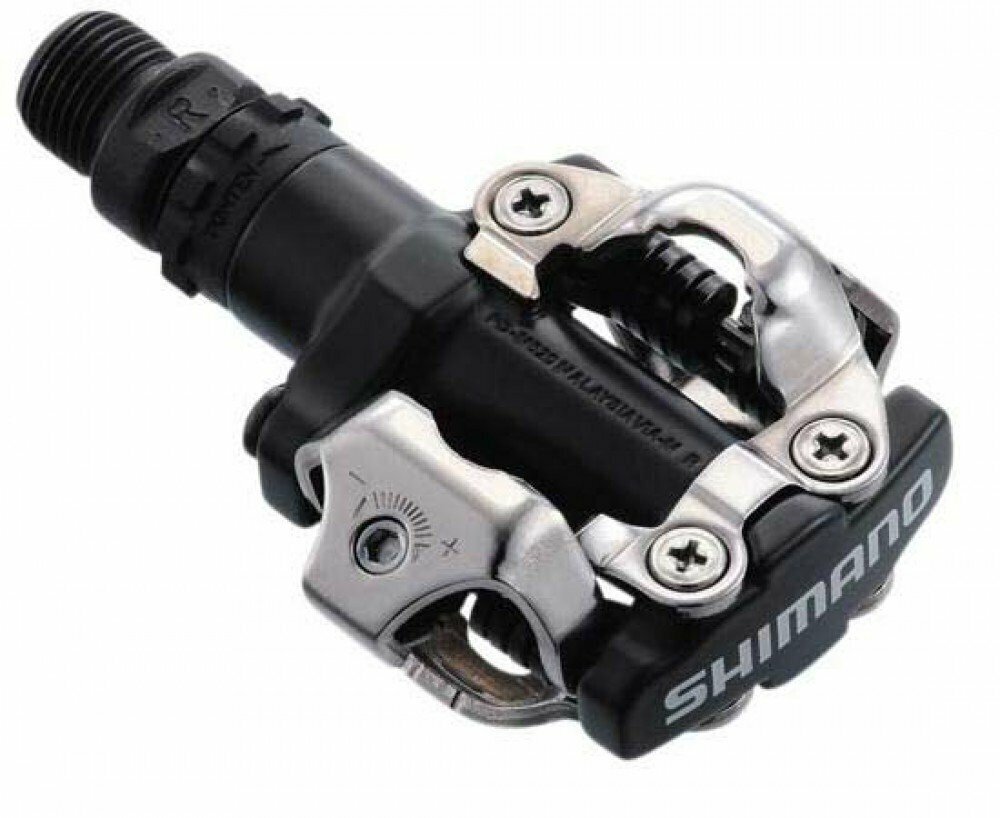 Педали MTB контактные Shimano PD-M520 черные, с шипами, EPDM520L