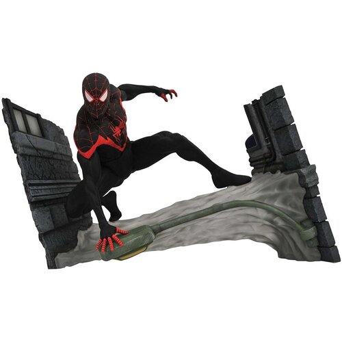 Фигурка Diamond Select Marvel Gallery Spider-Man (Miles Morales) Gallery Diorama Statue 1:6 18 см 84219
