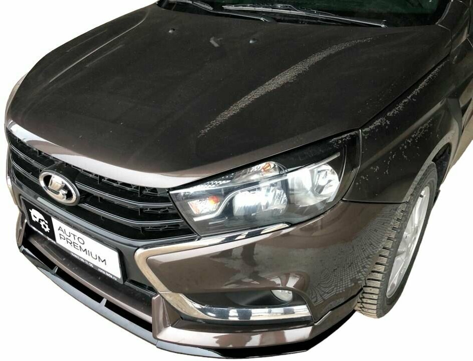 Юбка переднего бампера для LADA Веста "Магнум-перфоманс" под покраску Lada Vesta — фото 9