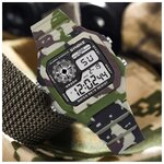 Электронные спортивные наручные часы SYNOKE с секундомером, подсветкой, защитой от влаги и ударов - изображение