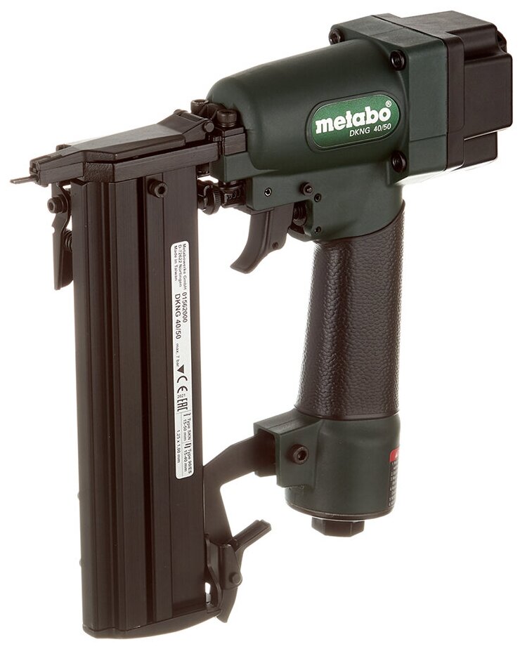 Гвоздескобозабивной пистолет пневматический Metabo 601562500 DKNG 4050