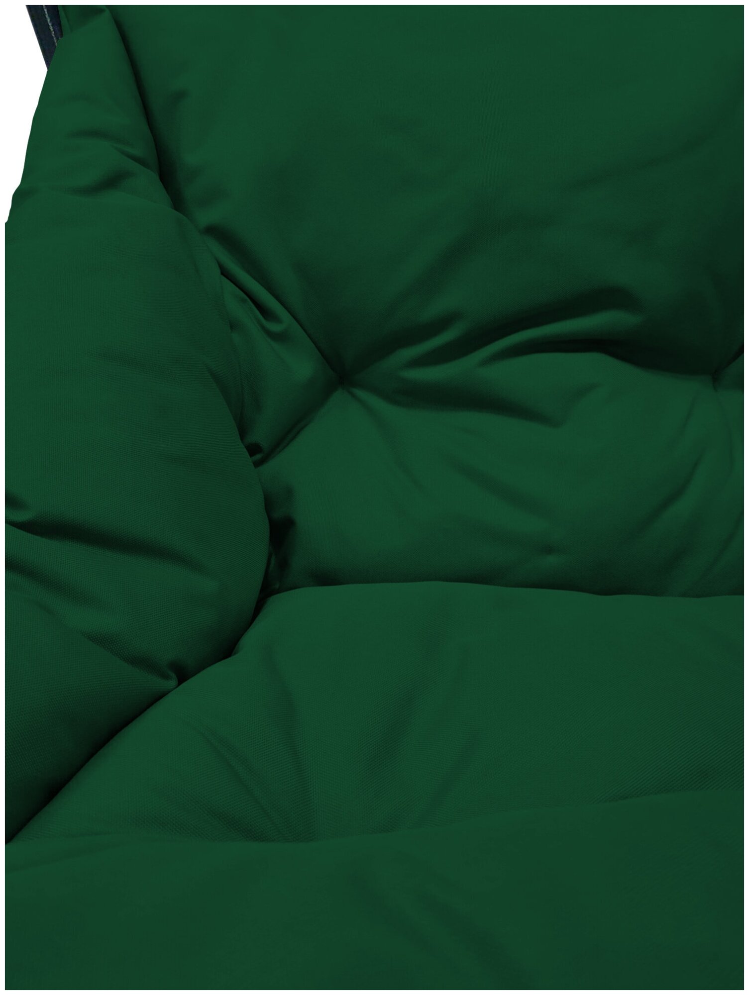 Кресло черное M-Group Чил 12360404, зеленая подушка - фотография № 5